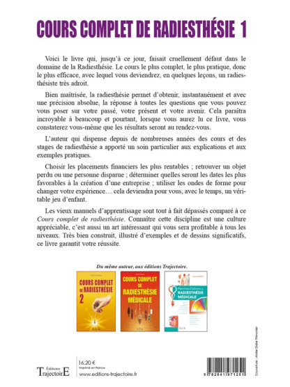Cours complet de radiesthésie T.1