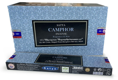 Encens Bâton Camphre Satya - paquet de 15 gr
