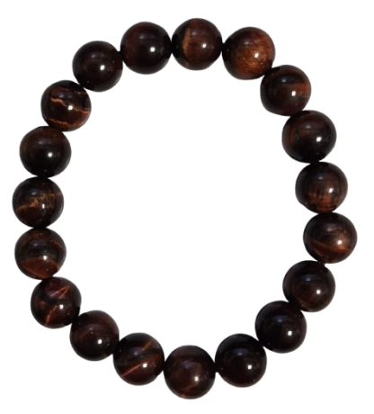 Œil de Taureau - Bracelet en pierre naturelle 10mm