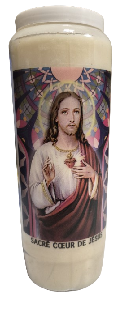 Neuvaine Sacré Coeur De Jésus | Bougie Sanctuaire