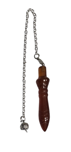 MINI PENDULE THOT - CORNALINE