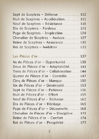 Le Tarot de la Cour des Rêves