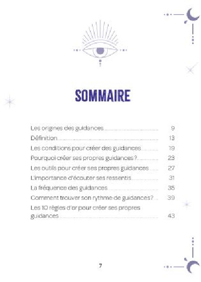 Créer ses propres guidances
