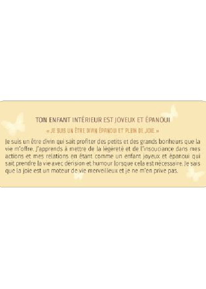Le petit Oracle de l'enfant intérieur