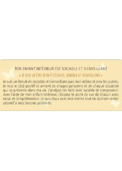 Le petit Oracle de l'enfant intérieur
