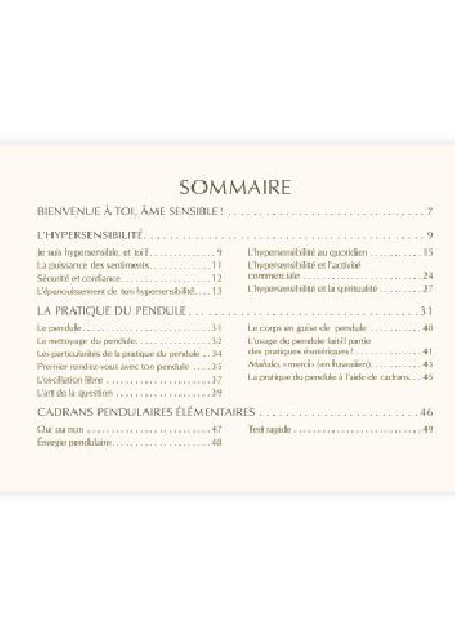 Le guide du pendule pour les hypersensibles
