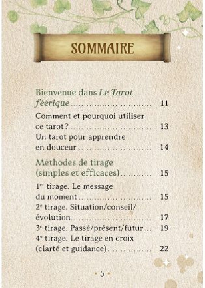 Le Tarot Féérique