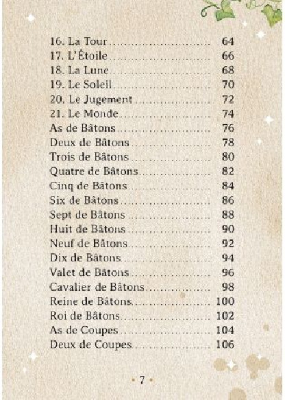 Le Tarot Féérique