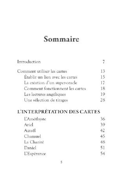 L'oracle des 22 archanges