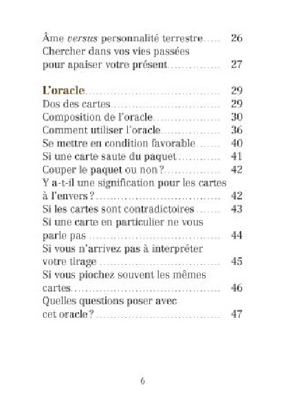 L'Oracle du karma