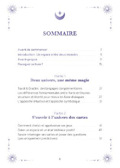Quand l'Oracle rencontre le Tarot