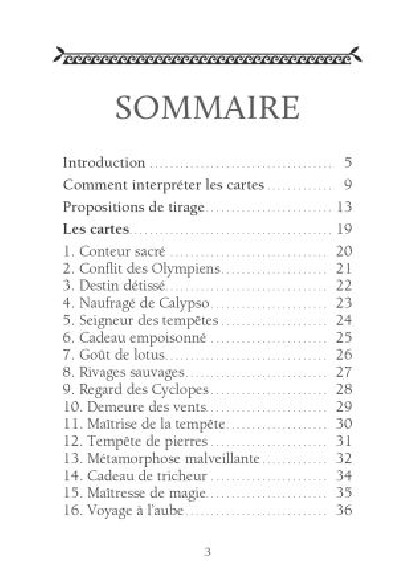 L'Oracle de l'Odyssée