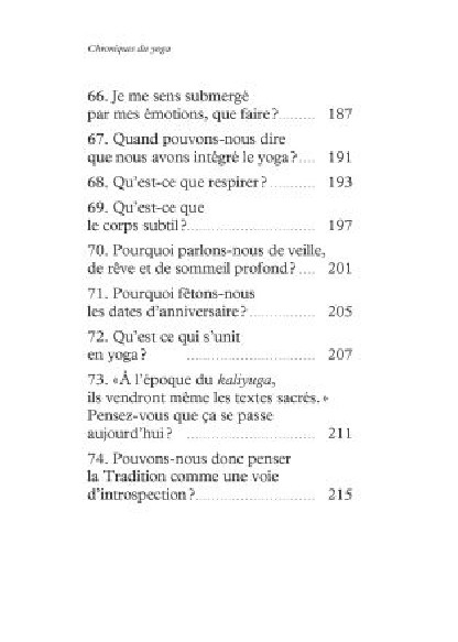 Chroniques sur le yoga et le tantra