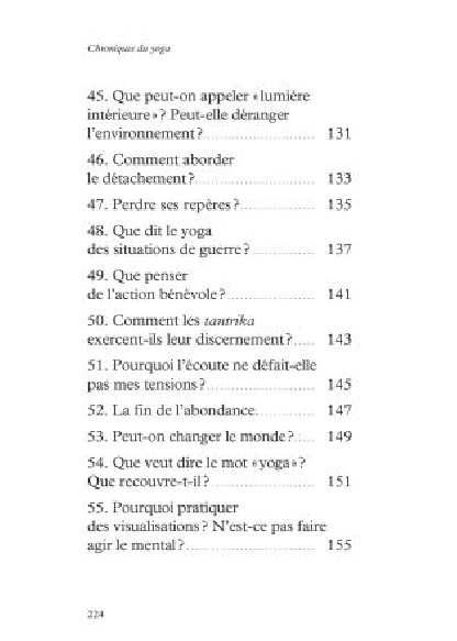 Chroniques sur le yoga et le tantra