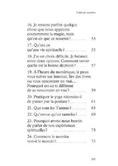 Chroniques sur le yoga et le tantra
