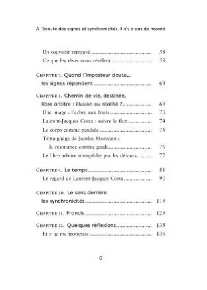 À l'écoute des signes et synchronicités