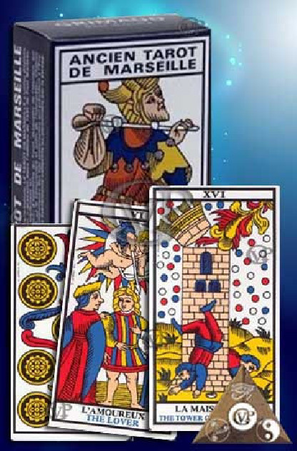 ANCIEN TAROT DE MARSEILLE "éditions Grimaud" (GRI403 )