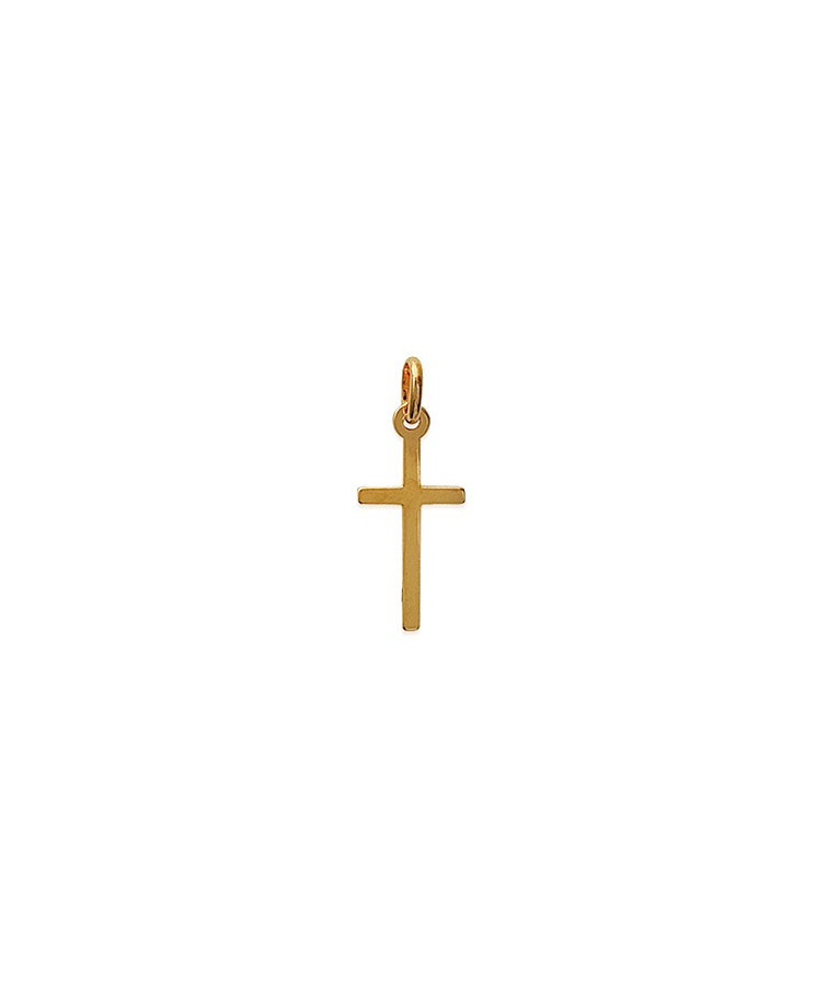 CROIX CHRETIENNE PM en Plaqué Or