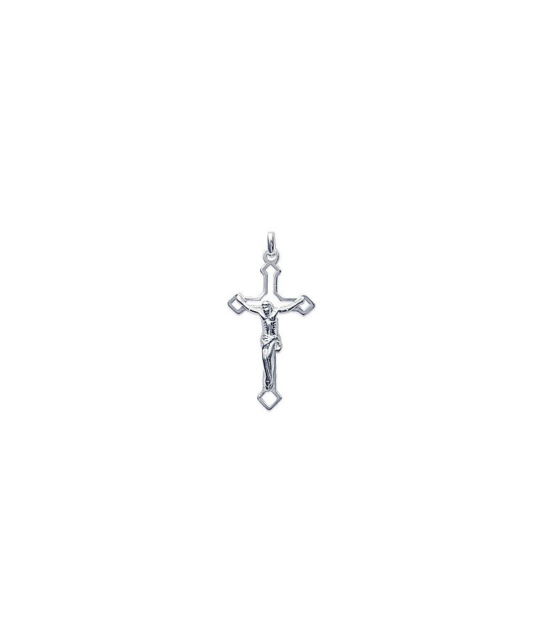 CROIX AVEC CHRIST en Argent 925