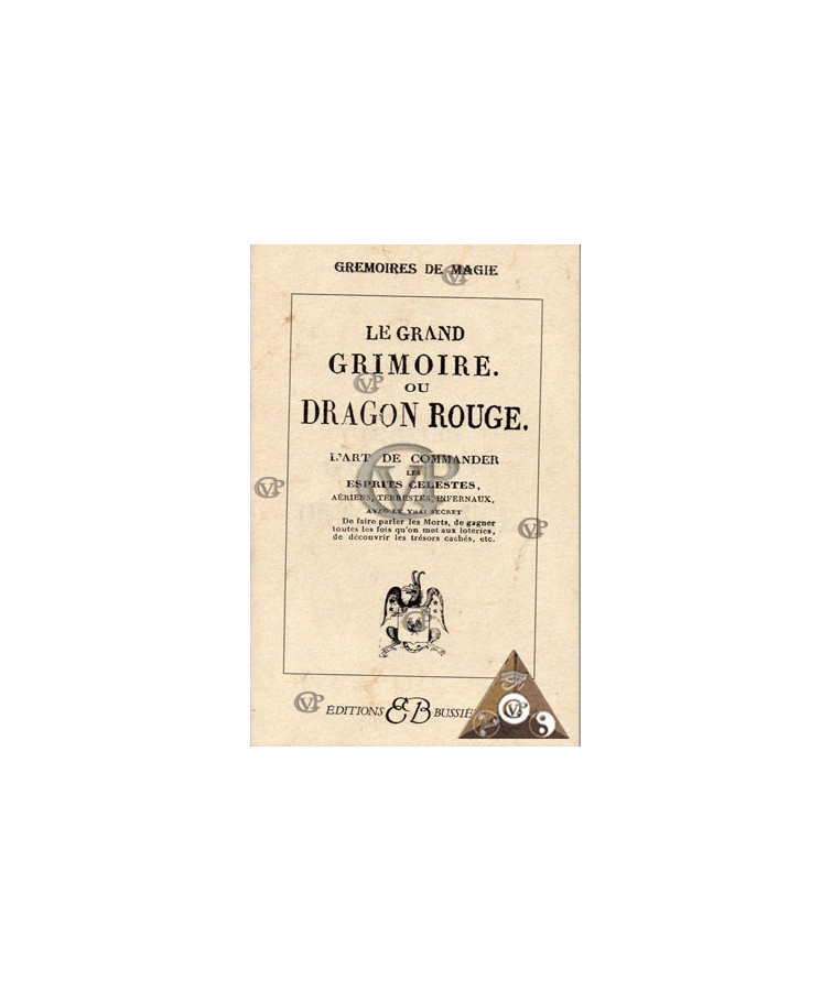 Le grand grimoire ou dragon rouge ( BUSS0160 )