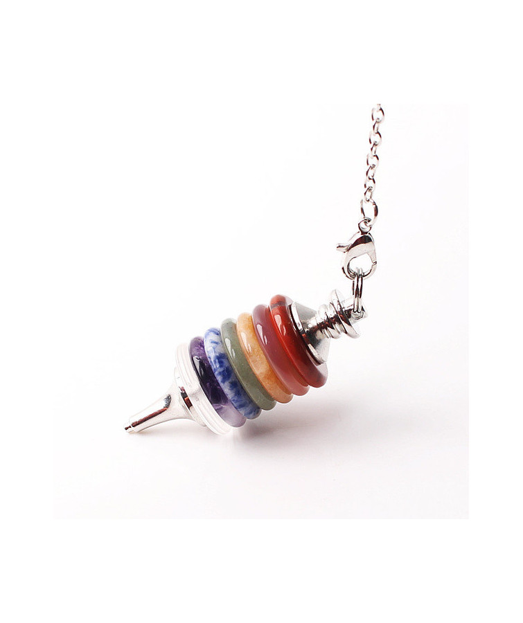 PENDULE 7 CHAKRAS