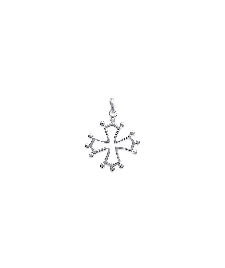 CROIX CATHARE en Argent 925