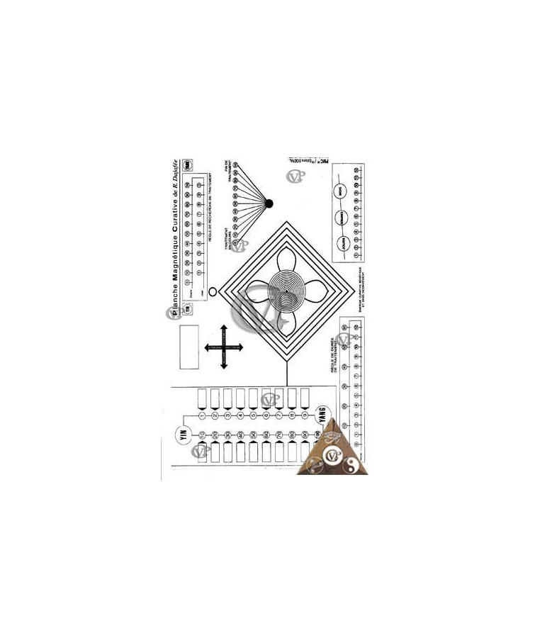 LA PLANCHE MAGNETIQUE CURATIVE (DAJ014)