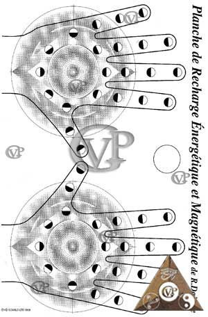 PLANCHE DE RECHARGE ENERGETIQUE ET MAGNETIQUE (DAJ039)