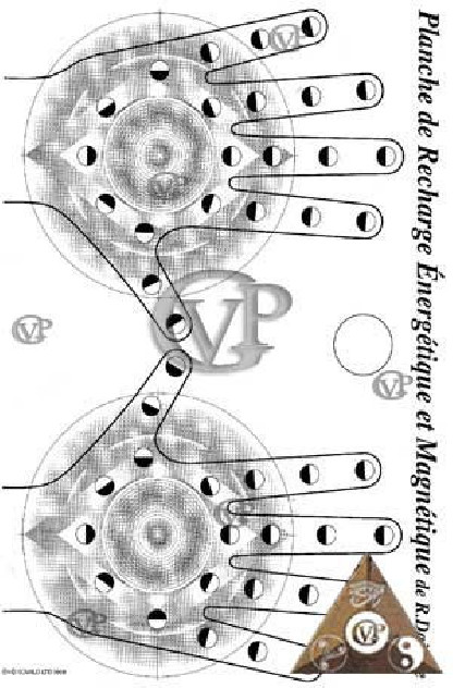 PLANCHE DE RECHARGE ENERGETIQUE ET MAGNETIQUE (DAJ039)