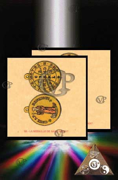 LA MEDAILLE DE SAINT BENOIT(PAB003)ce defendre...