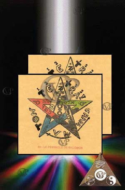 LE PENTACLE DE SALOMON(PAB045) Donne la volonté