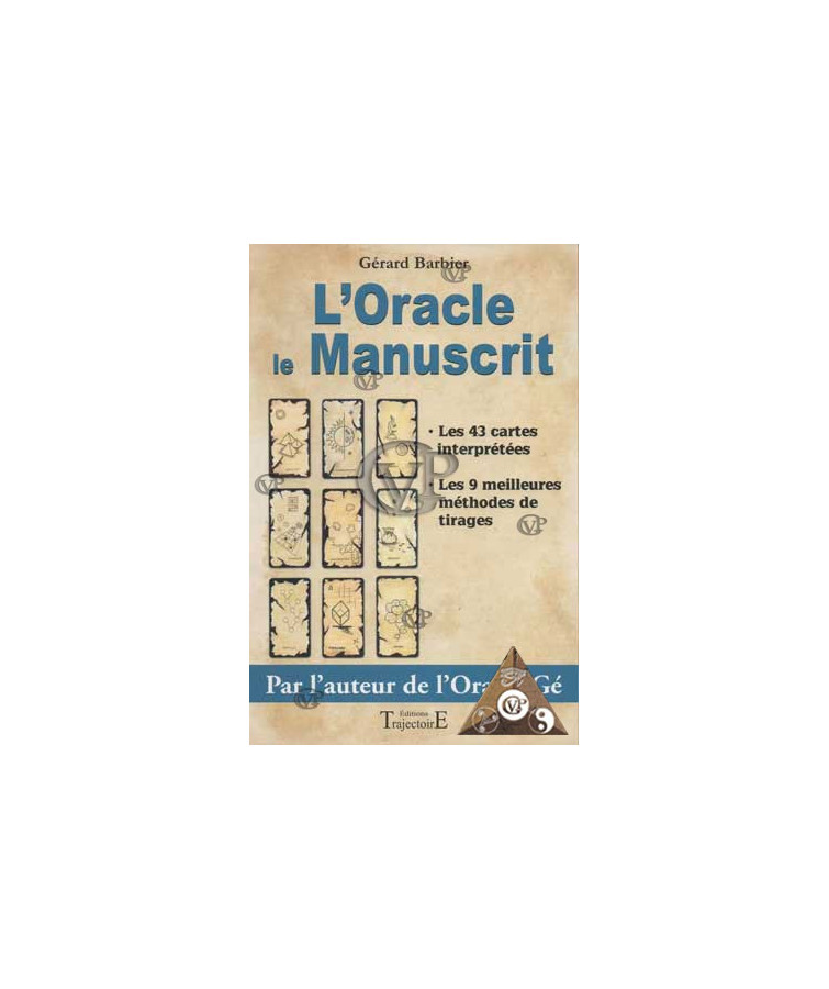 L'ORACLE LE MANUSCRIT ( le livre )