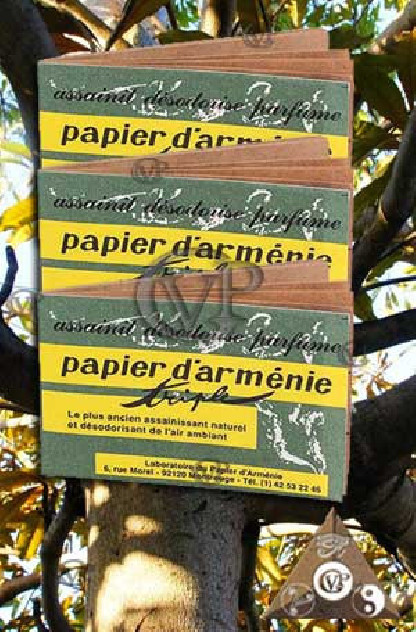 PAPIER D'ARMENIE "TRADITION" (LOT 3 CARNETS)