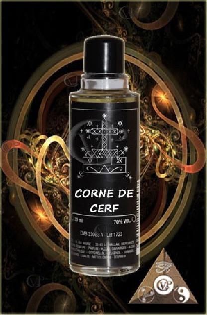 LOTION  HAITIENNE Vo-Dù :  CORNE DE CERF