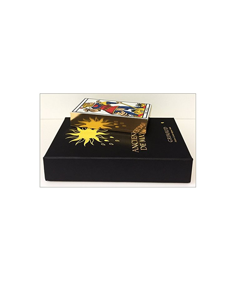 COFFRET LUXE OR ANCIEN TAROT DE MARSEILLE