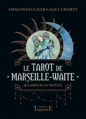 COFFRET LE TAROT DE MARSEILLE-WAITE 78 lames & la notice