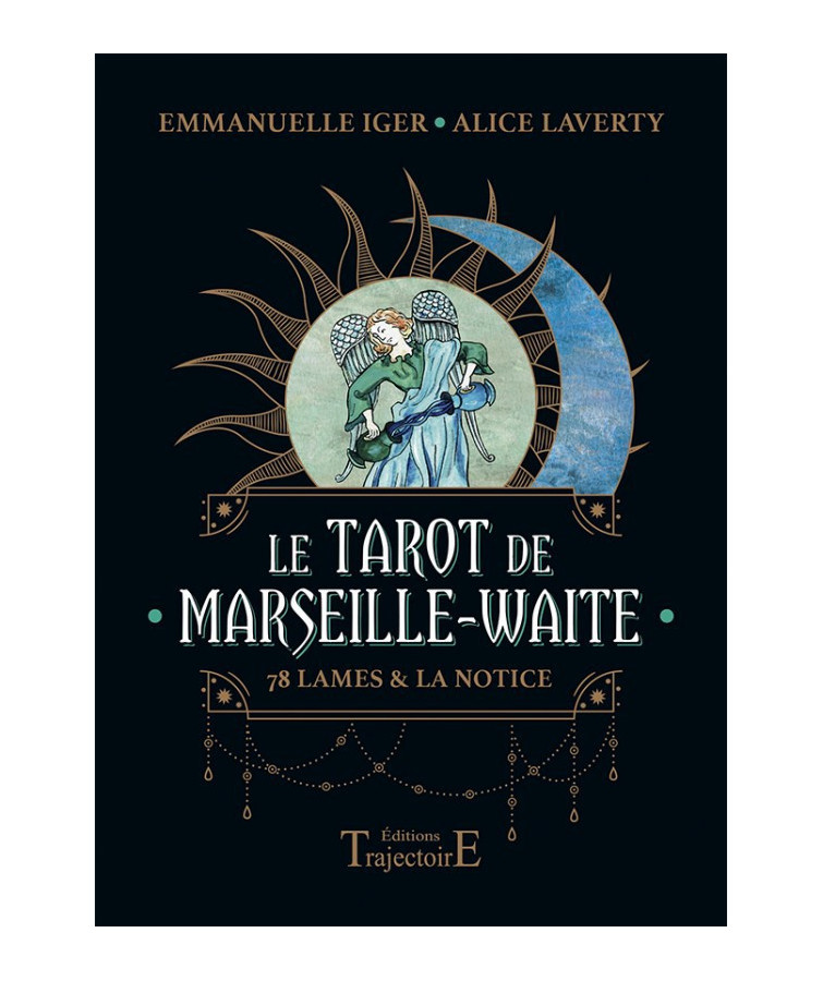 COFFRET LE TAROT DE MARSEILLE-WAITE 78 lames & la notice