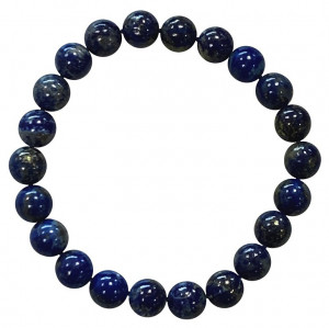 Bracelet en pierre Lapis Lazuli perles de 8mm
