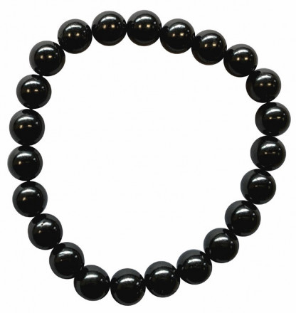 Bracelet Shungite en pierre de 8mm Bracelet Shungite en pierre de 8mm