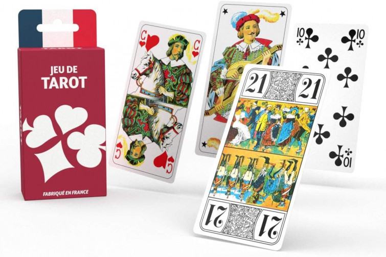 TAROT DES BOHEMIENS OU JEU DE TAROT TRADITIONNEL A JOUER