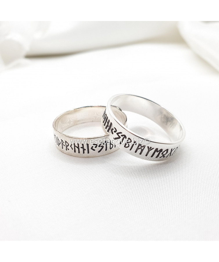 BAGUE RUNIQUE en Argent...