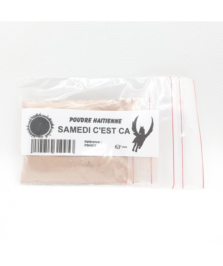 SAMEDI C'EST CA - Poudre...