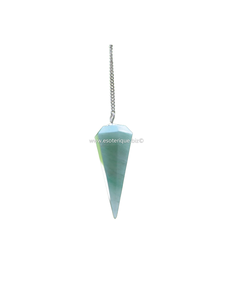 PENDULE CONE 6 FACETTES -...