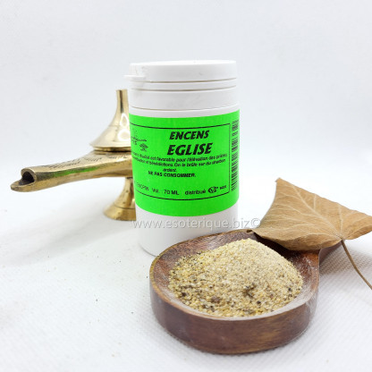 Eglise | Encens brut - Résine pot 50g