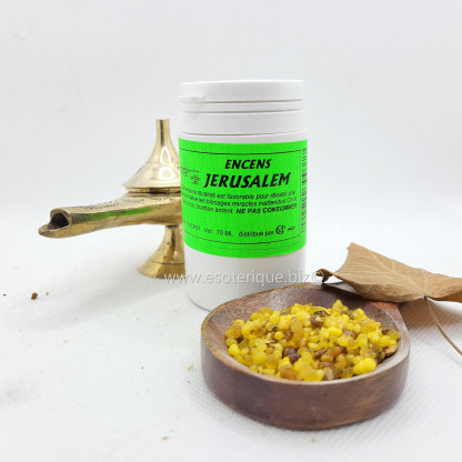 Jerusalem | Encens brut - Résine pot 50g