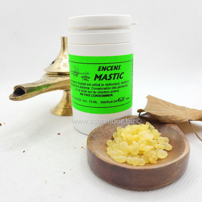 Mastic | Encens brut - Résine pot 50g