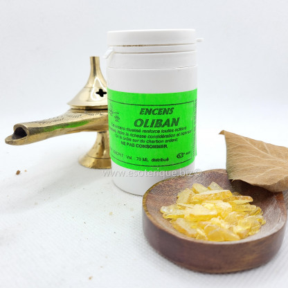 Oliban | Encens brut - Résine pot 50g