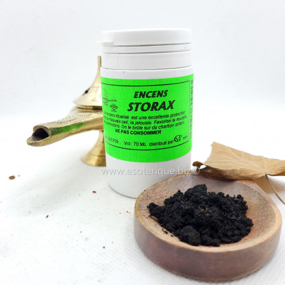 Storax | Encens brut- Résine pot 50g