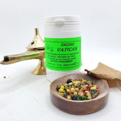 Vatican | Encens brut - Résine pot 50g