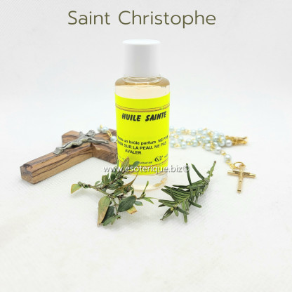 Huile aux Saints - Saint Christophe
